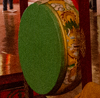 Exposure triangle, a high ISO photograph