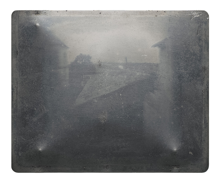 The earliest saved photograph by Joseph Nicéphore Niépce